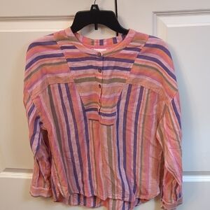 Xirena Macyn Top in a multi-color "Citrus Melange"